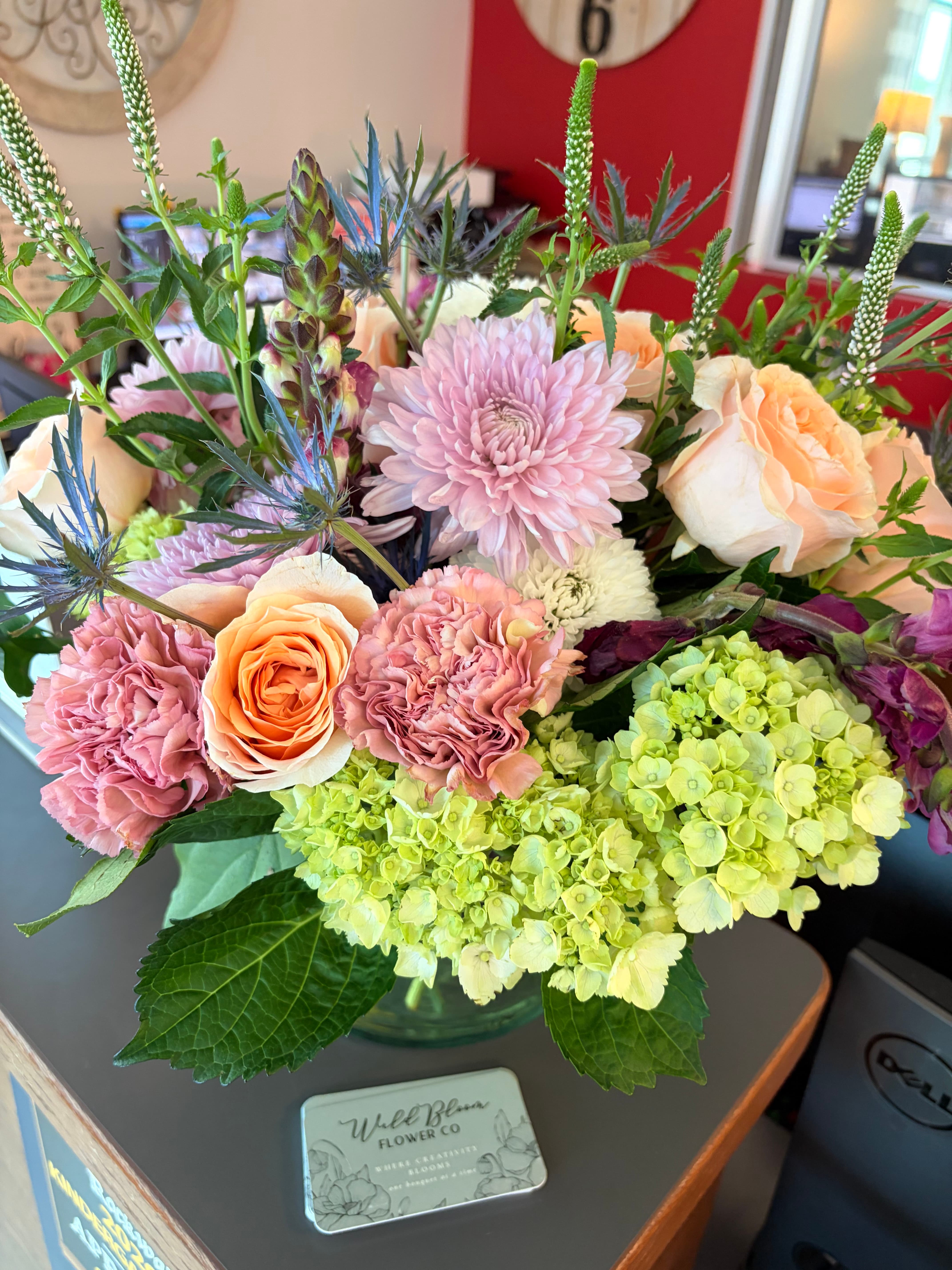 Wild Bloom artisan floral arrangement