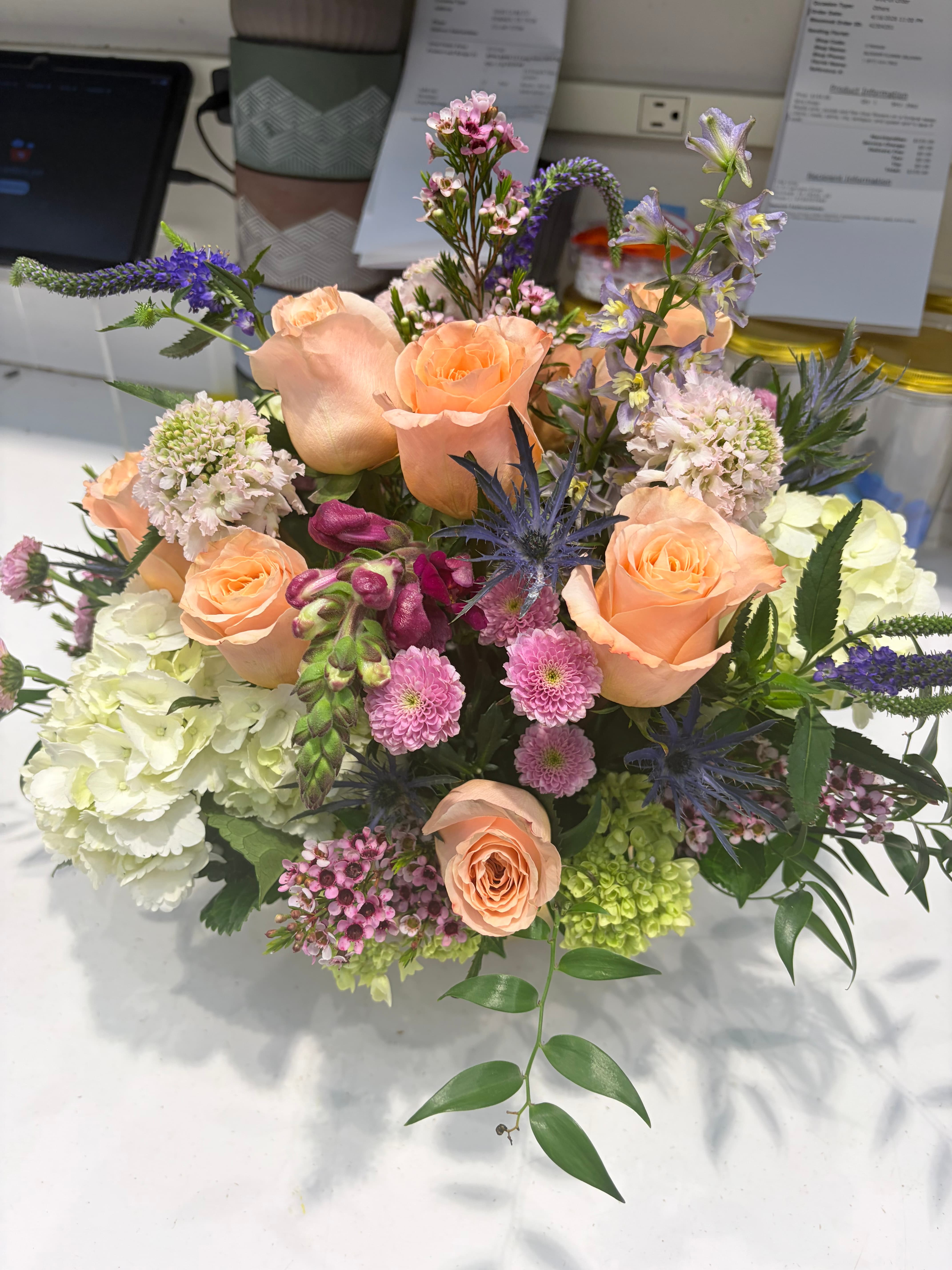 Wild Bloom custom floral creation