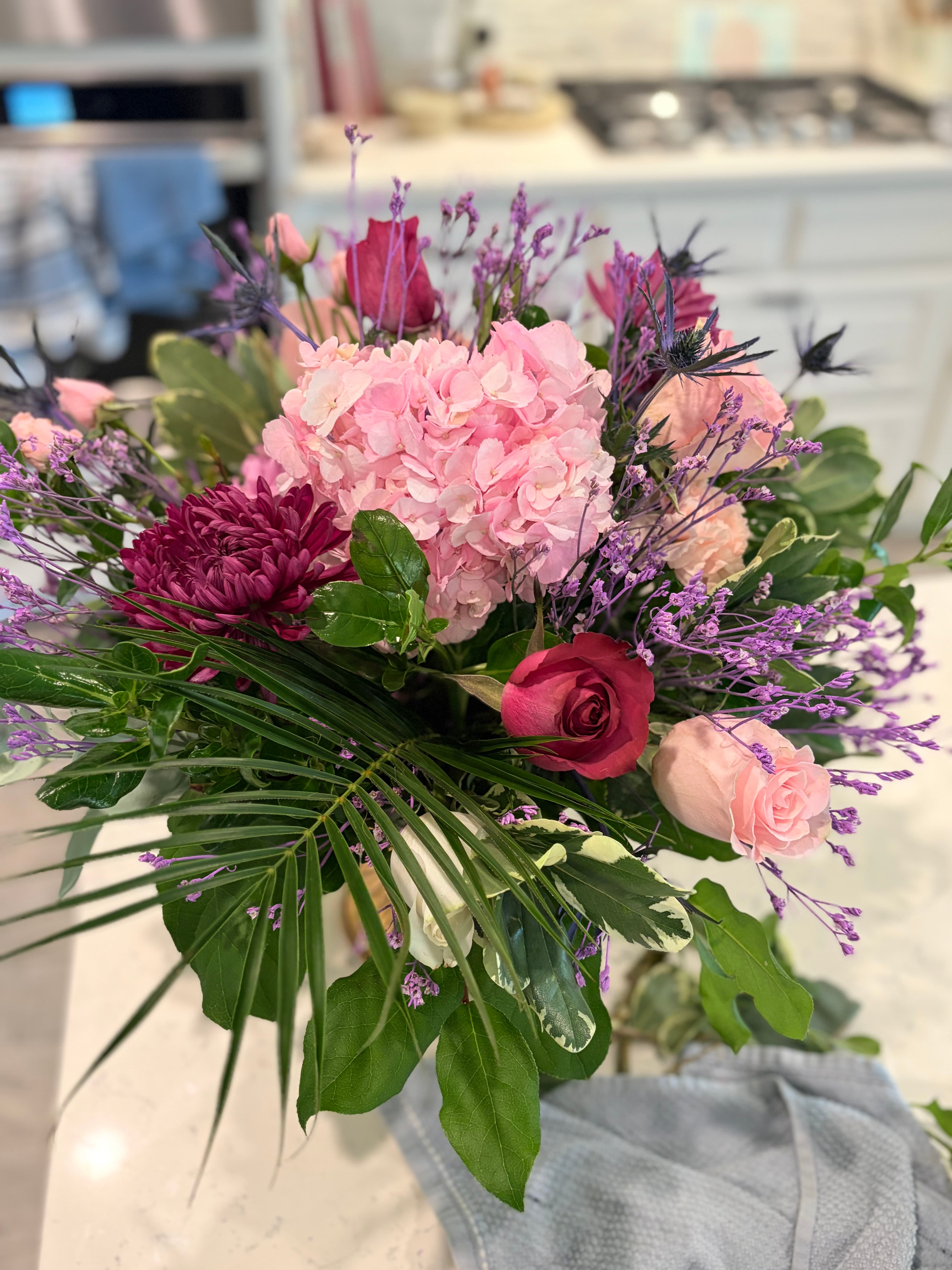 Wild Bloom custom bouquet arrangement