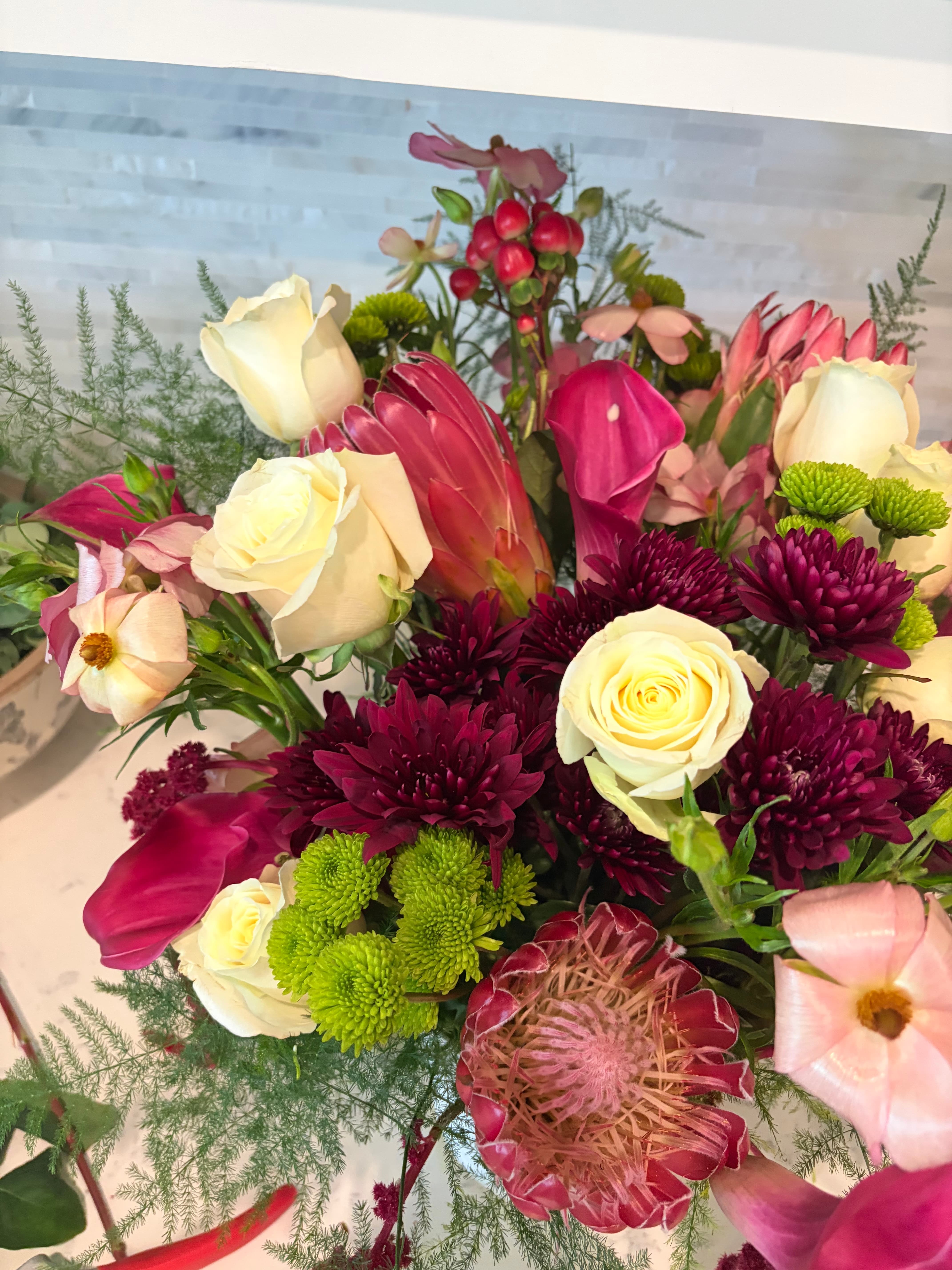 Wild Bloom floral arrangement for home or event